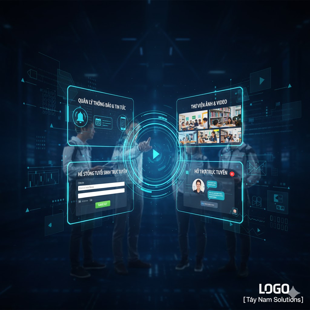 Tây Nam Solutions: Website Trường Học & Giáo Dục Chuẩn SEO – Nền Tảng Phát Triển Bền Vững Trong Kỷ Nguyên Số